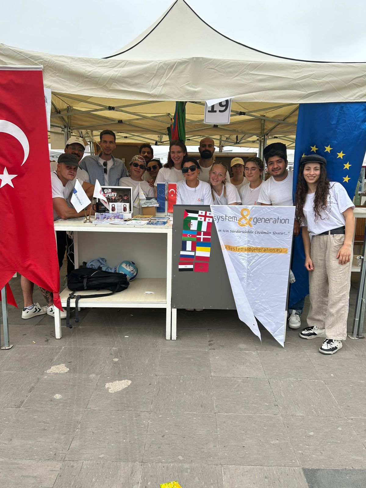 Volunteers in Action at the Atakültür Festivali