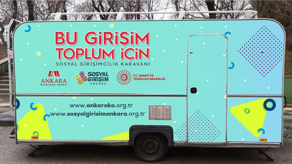 Social Entrepreneurship Caravan continues his journey with Çankaya University