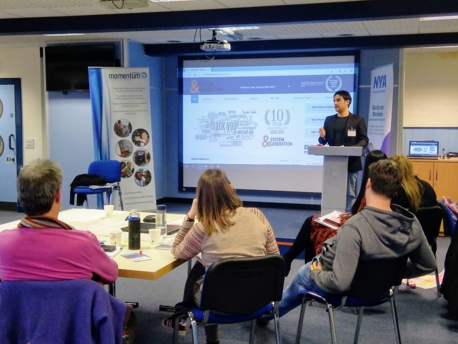 S&G at The National Youth Agency of UK