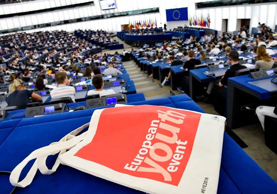 A better Europe: EYE2018 participants present their best ideas to MEPs