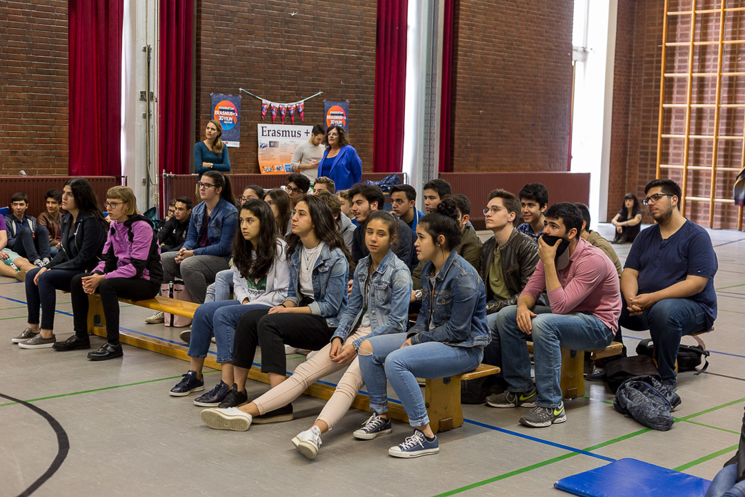 Playing "The Journey:Istanbul" in Ernst-Reuter Schule, Ankara
