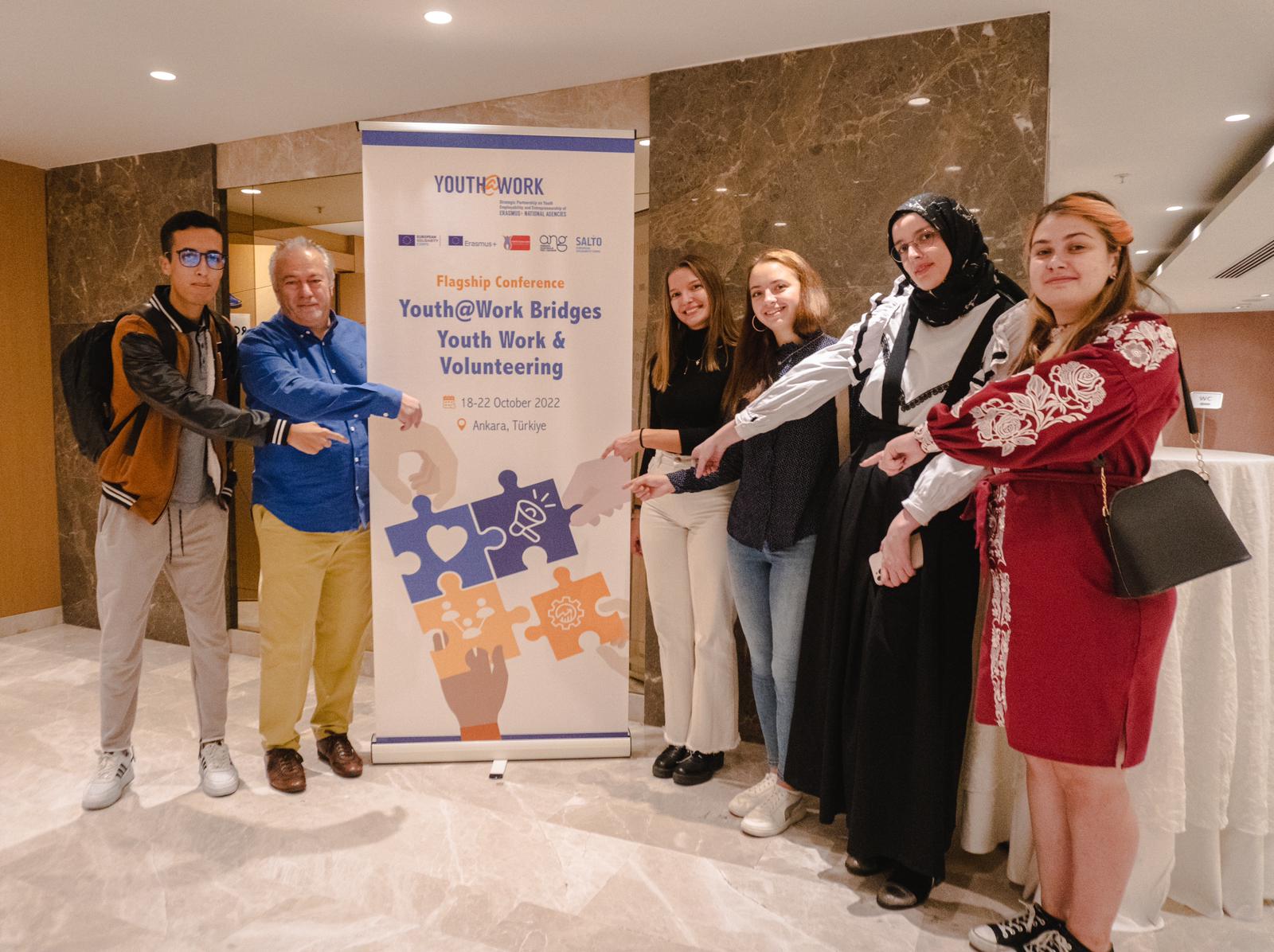 S&G in Youth@Work Bridges: Youth Work and Volunteering Event