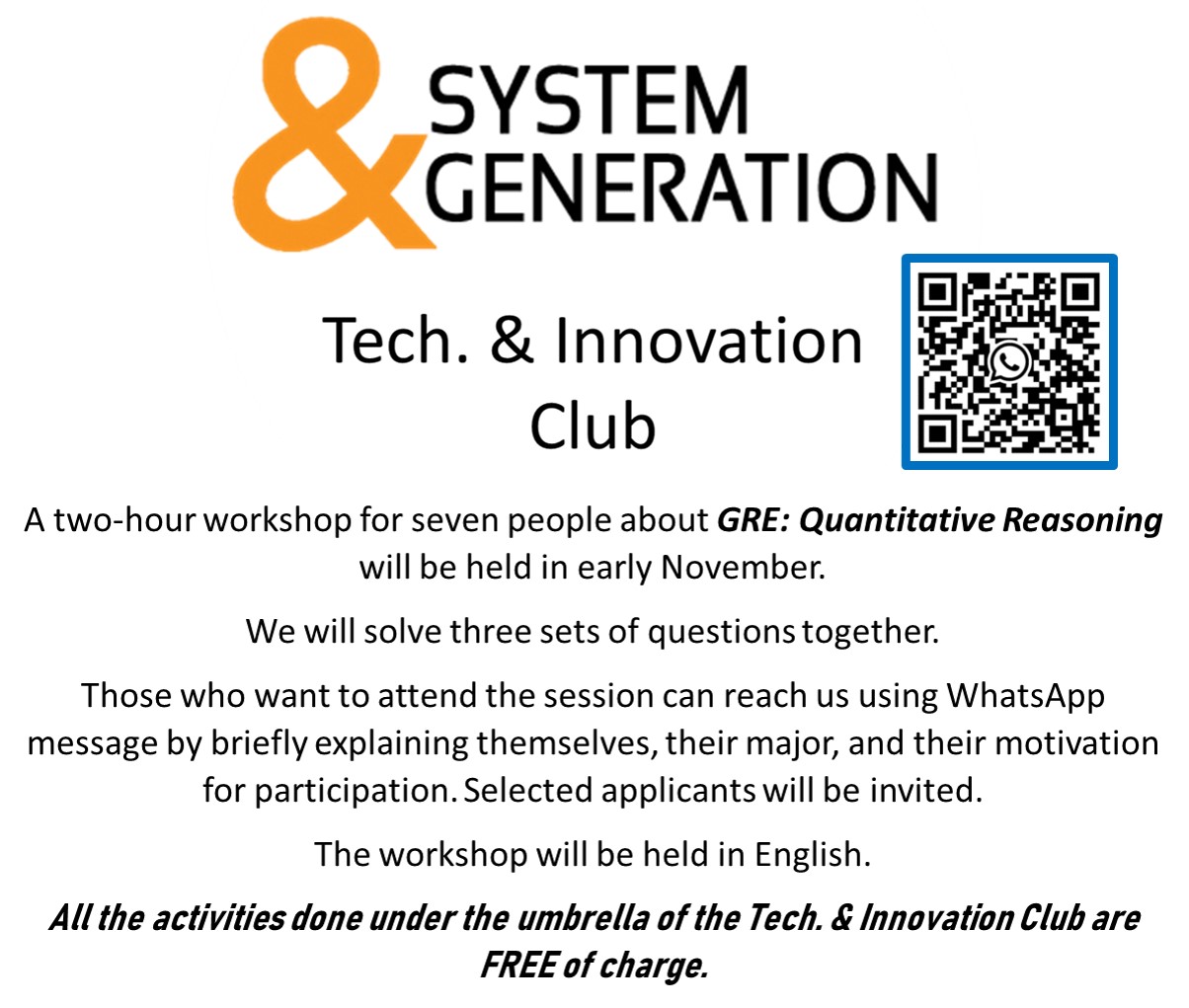 GRE tech & innovation workshop