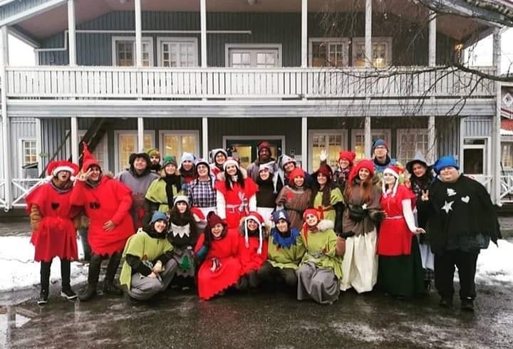 Elf Around Project at Villa Elba