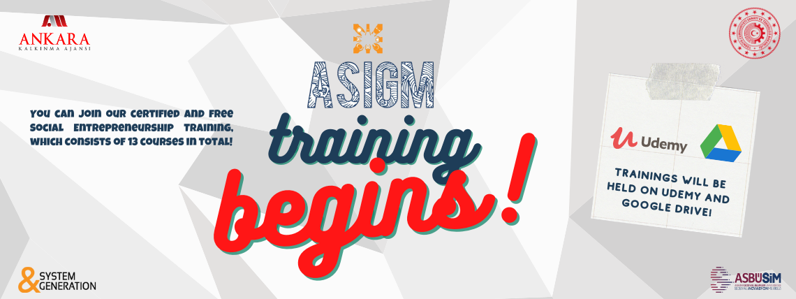  ASIGM Social Entrepreneurship and Social Innovation Trainings Begin!