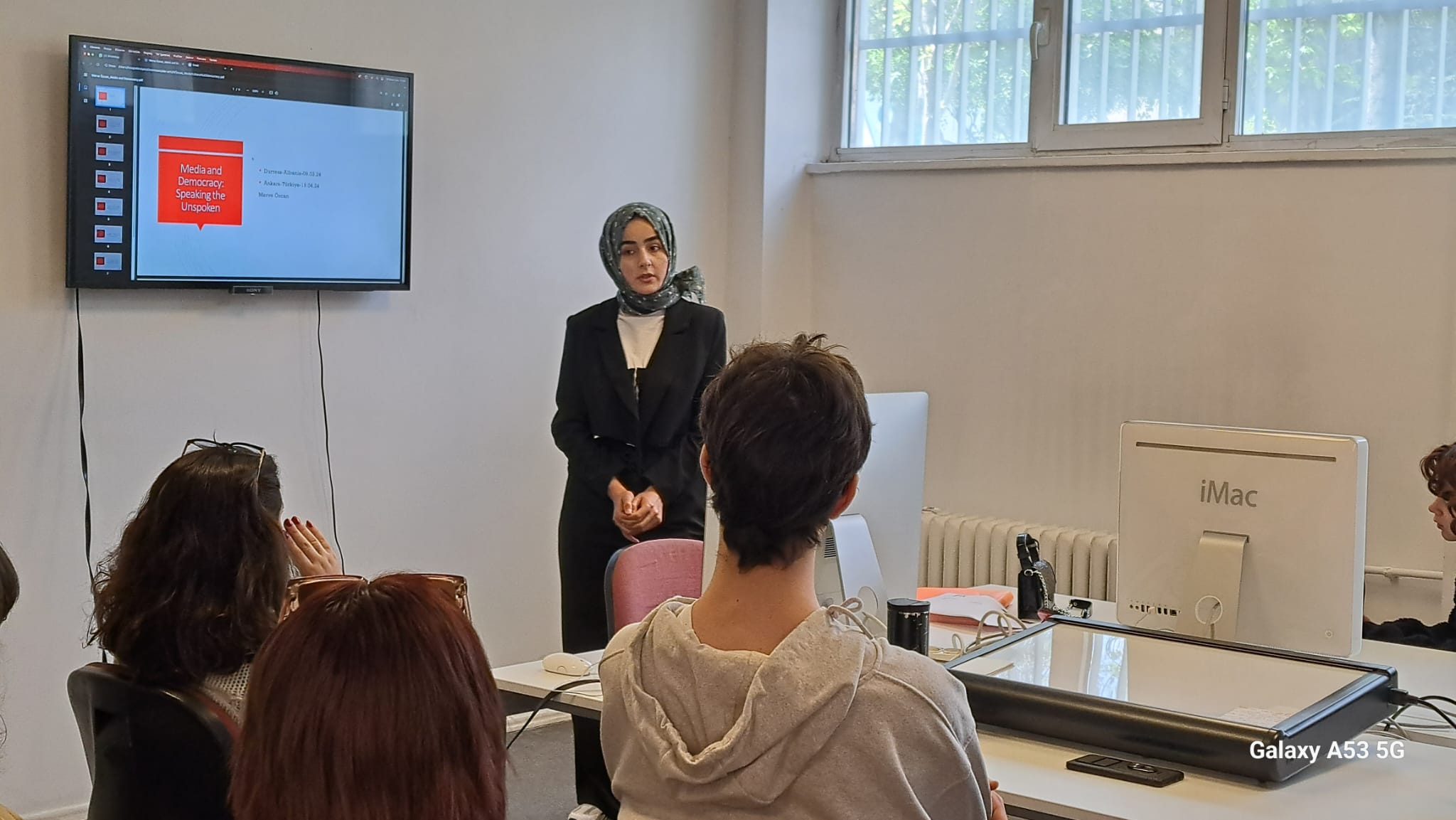 Our Volunteer Merve Özcan 