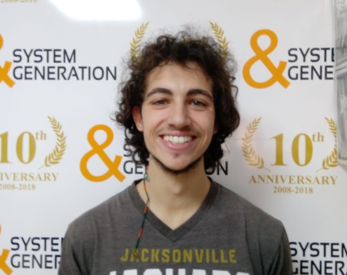 Get to know Gabriele from Italy! 