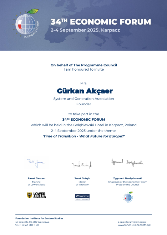 Gürkan Akcaer to Speak at Europe’s Largest Economic Forum