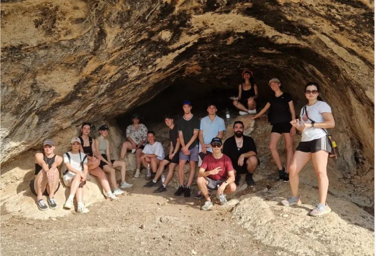 Our volunteer in Greece with Act Green Project!!