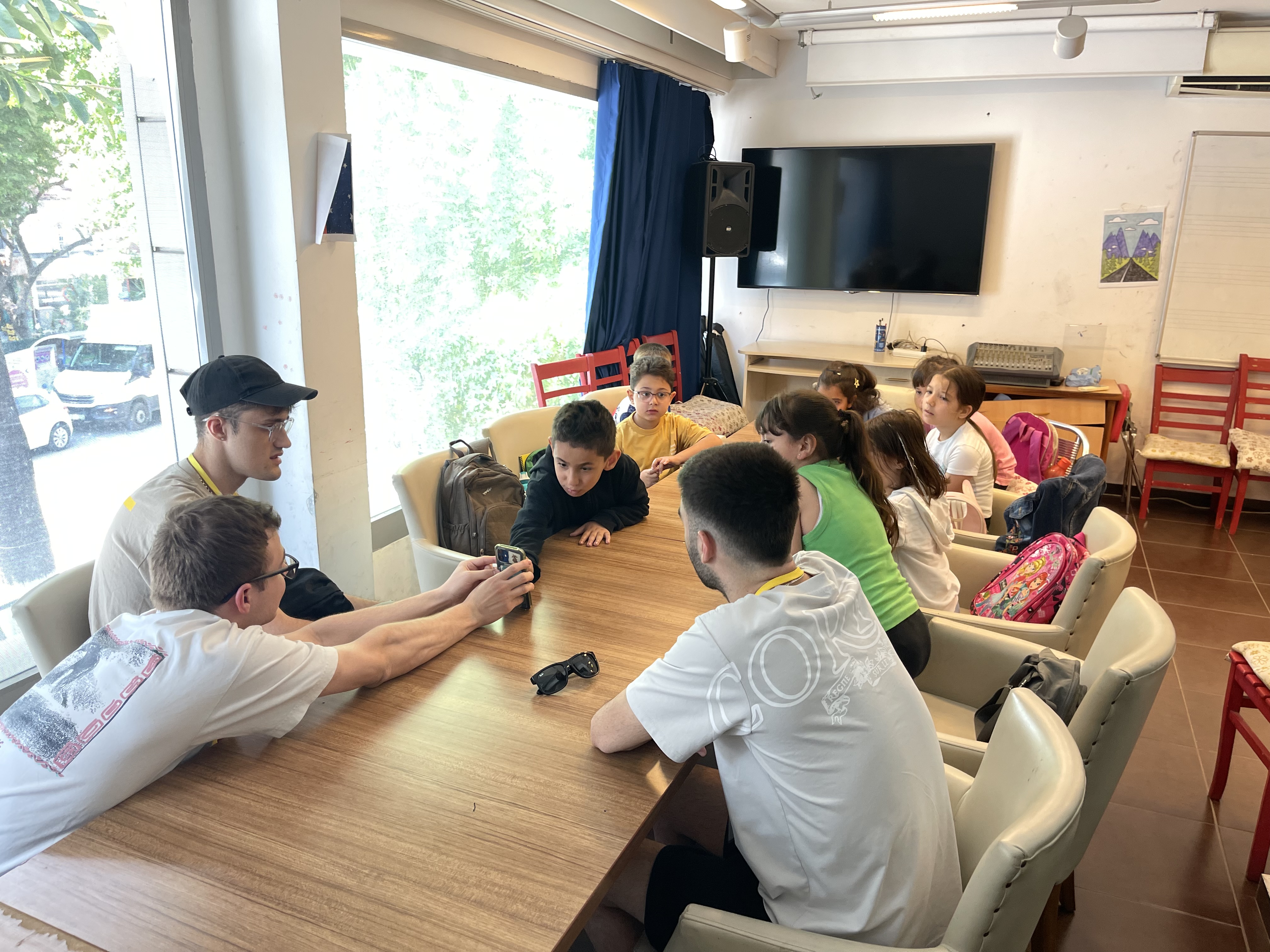 ESC Volunteers Support Children`s Education at FETAV