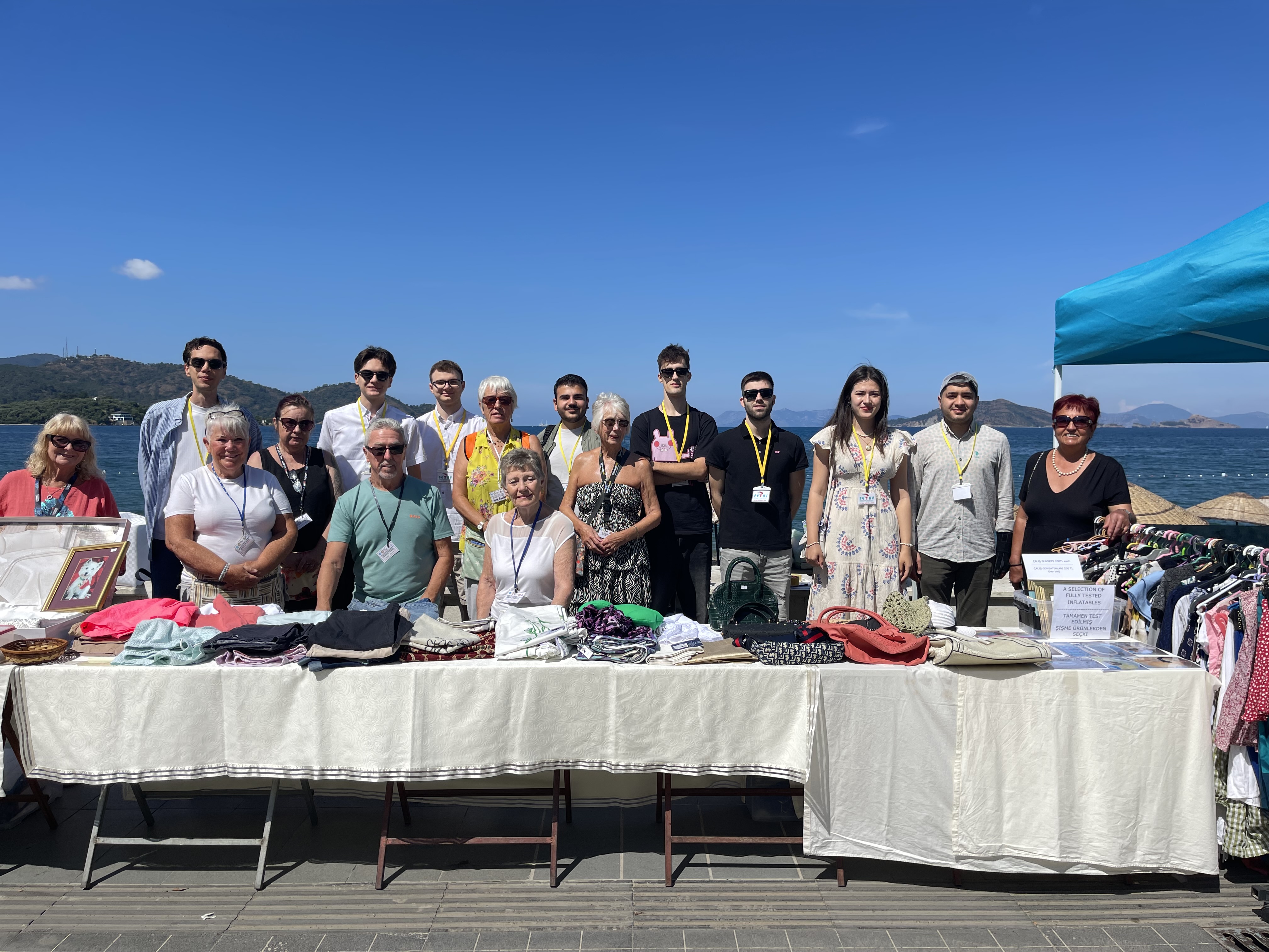 ESC Volunteers Support Charity Bazaar in Fethiye